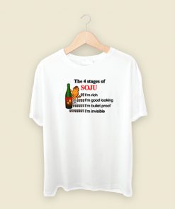 Simple The 4 Stages Of Soju Hooded T Shirt Style Costume Ideas - Grltee.com