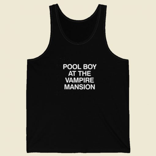 The Vampire Mansion Tank Top