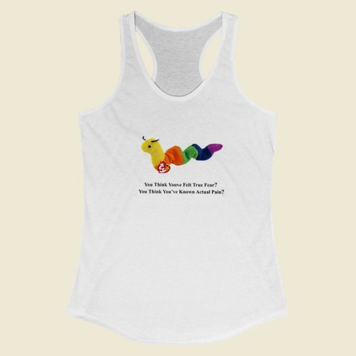 The Worm Felt True Racerback Tank Top