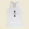 Two Seater Funny Racerback Tank Top