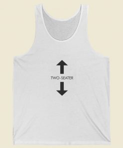 Two Seater Funny Tank Top