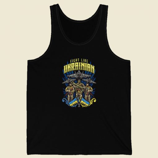 Ukraine Forces Support Warriors Tank Top