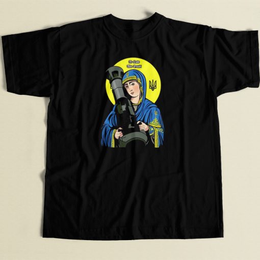 Ukraine Saint Javelin T Shirt Style