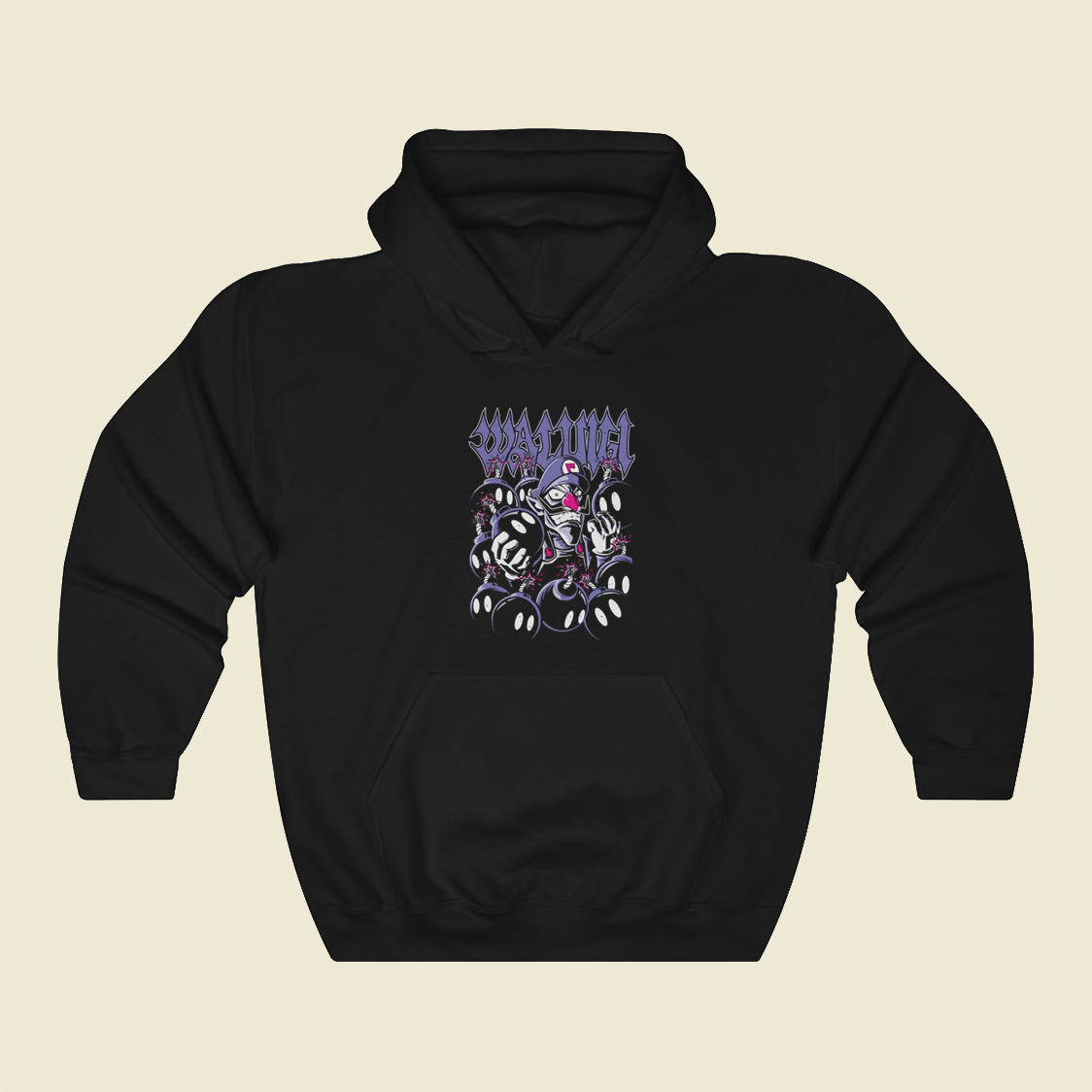 Wah Bob Omb Waluigi Wario Hoodie Style - Grltee.com