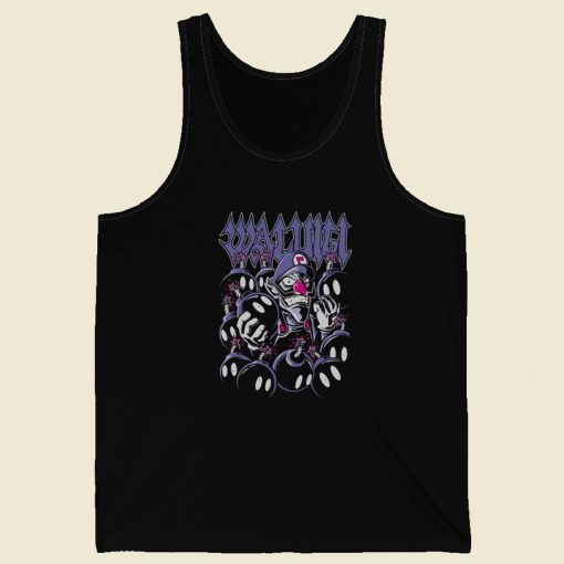 Wah Bob Omb Waluigi Wario Tank Top