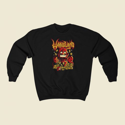 Warioland Heavy Metal Sweatshirts Style