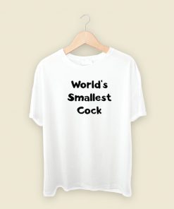 World Smallest Cock T Shirt Style