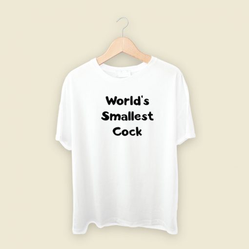 World Smallest Cock T Shirt Style