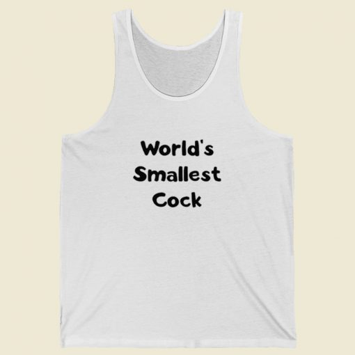 World Smallest Cock Tank Top