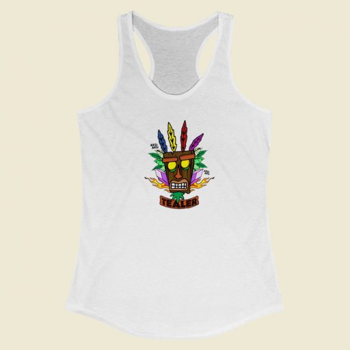 Aku Aku Tealer Racerback Tank Top