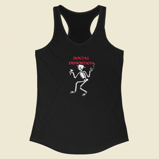 Angelina Jolie Social Distortion Racerback Tank Top