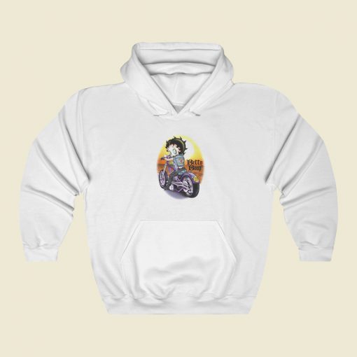 Betty Boop Wild Biker Hoodie Style