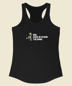 Bo Jackson Tecmo Racerback Tank Top