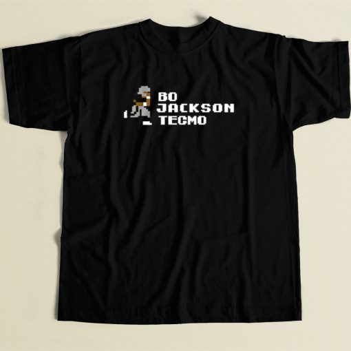 Bo Jackson Tecmo T Shirt Style