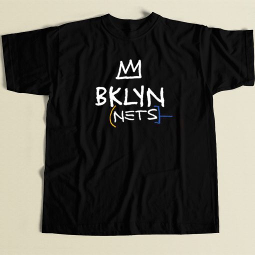 Brooklyn Nets Basquiat Crown T Shirt Style