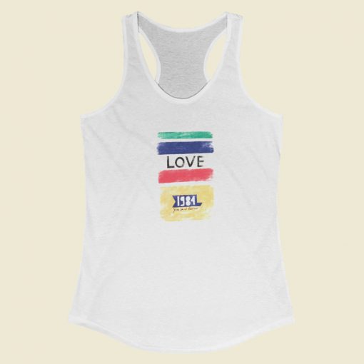 Bts Jimin Equal Love 1984 Racerback Tank Top