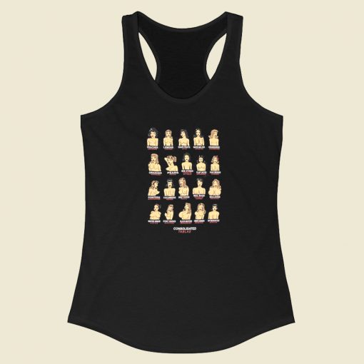 Consolidated Boobs Tablas Racerback Tank Top