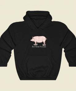 Eat Your Veggies Pork Hoodie Style