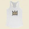 Basquiat Crown Warhol Racerback Tank Top