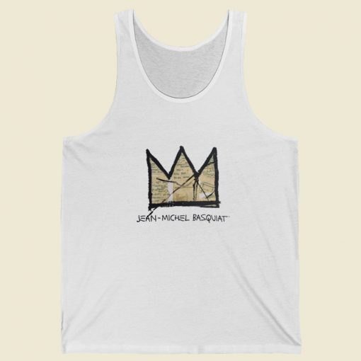 Basquiat Crown Warhol Tank Top