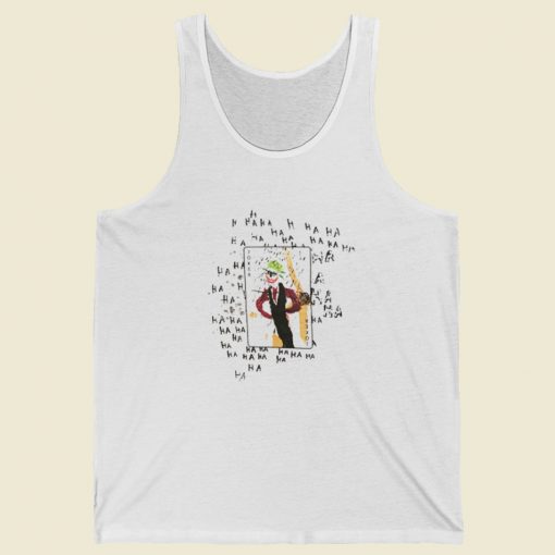 Jean Michel Warner Bros Joker Tank Top