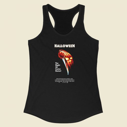 John Carpenter Halloween Racerback Tank Top