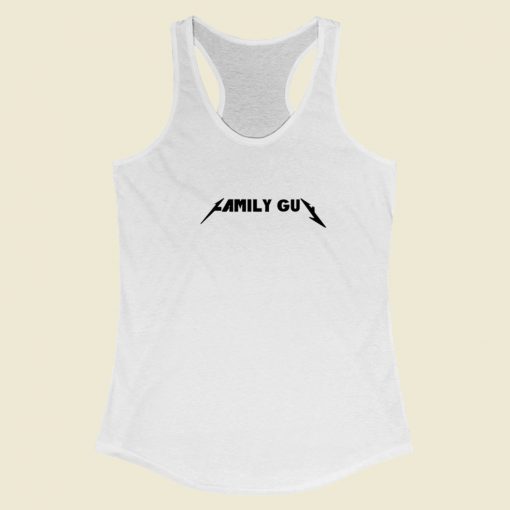 Metallica Family Guy Racerback Tank Top