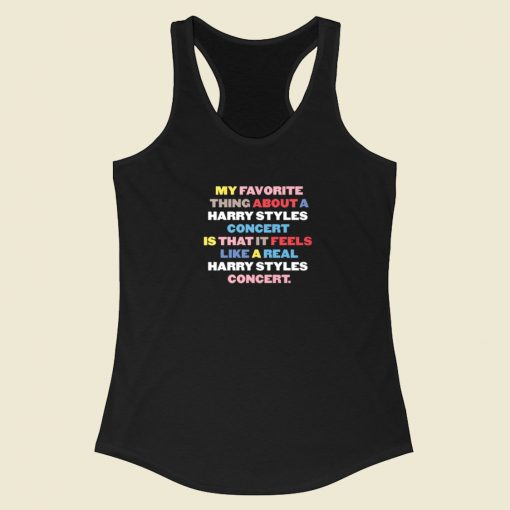 My Favorite Thing Harry Styles Racerback Tank Top