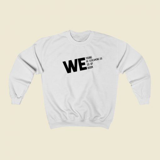 NCT Dream We Go Up We Boom Sweatshirts Style