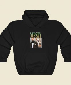 Nipsey Hussle 90s Hoodie Style