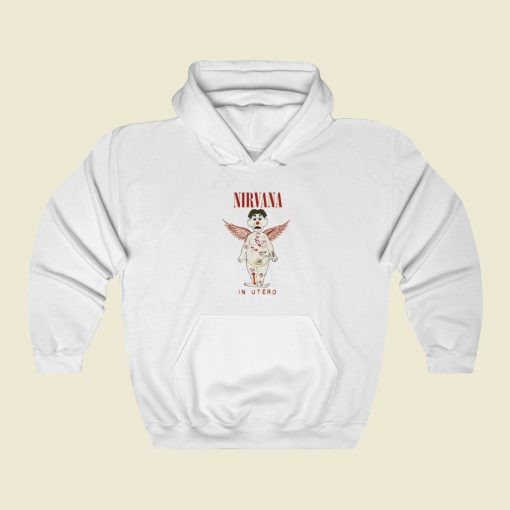 Nirvana In Utero Cartoon Hoodie Style