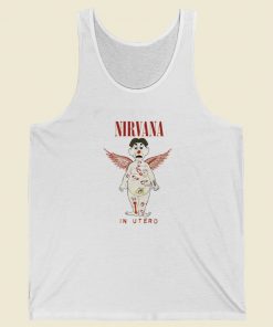 Nirvana In Utero Cartoon Tank Top