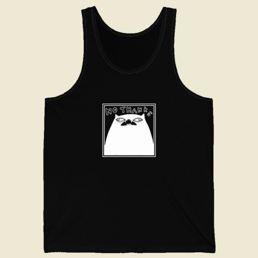 No Thanks Cat Tank Top