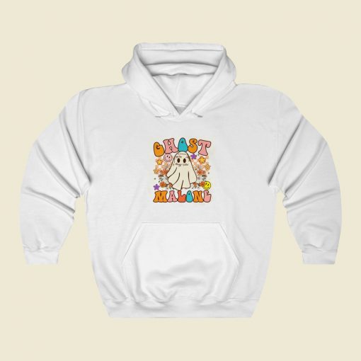 Retro Ghost Malone Hoodie Style