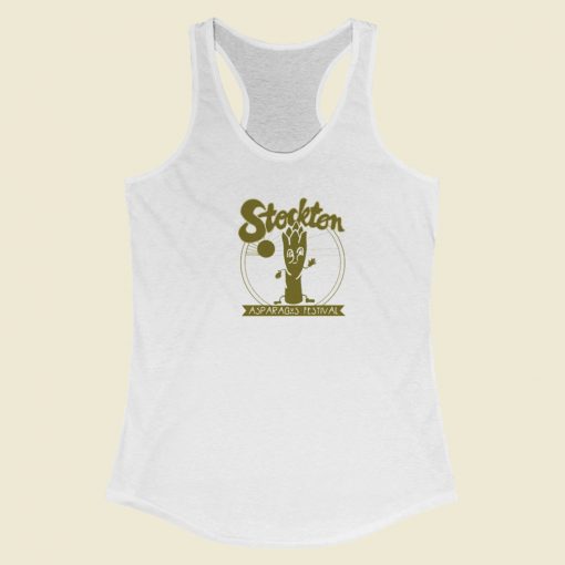 Stockton Asparagus Festival Racerback Tank Top