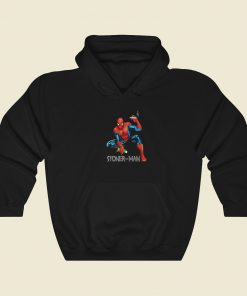 Stoner Man Spider Smoke Weed Hoodie Style