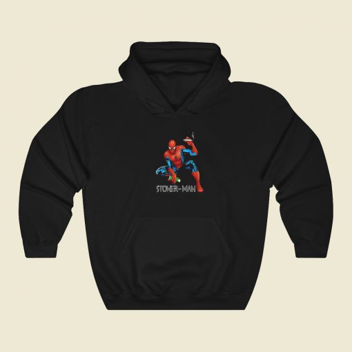 Stoner Man Spider Smoke Weed Hoodie Style