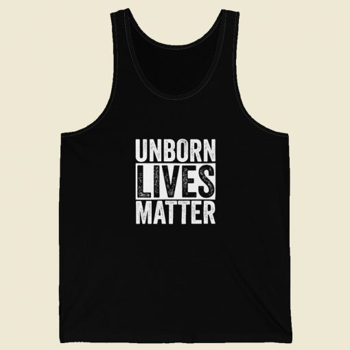 Unborn Lives Matter Tank Top