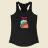 Wokege Emote Sex Racerback Tank Top