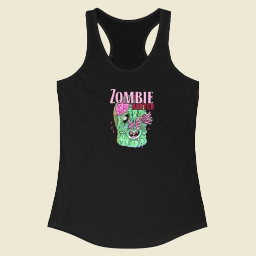 Zombie Hunter Halloween Racerback Tank Top