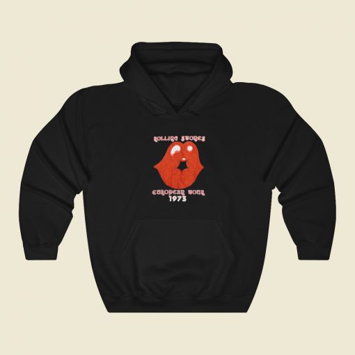 1973 Rolling Stones European Tour Hoodie Style