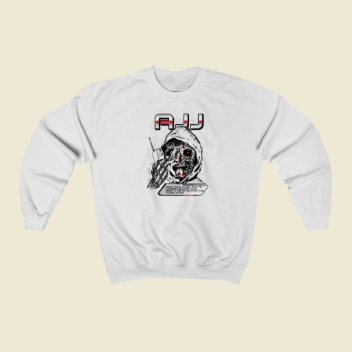 Ajj Uni Folk Punk Music Sweatshirts Style