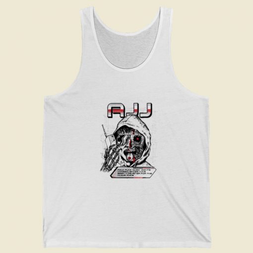 Ajj Uni Folk Punk Music Tank Top