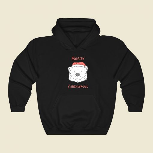 Beary Christmas Funny Hoodie Style