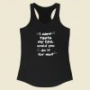 Can You Taste My Lips Racerback Tank Top