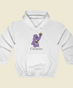 Cocaine Care Bear Hoodie Style