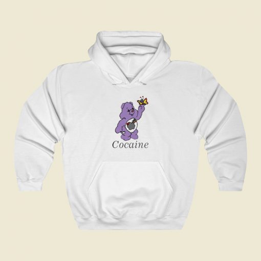 Cocaine Care Bear Hoodie Style