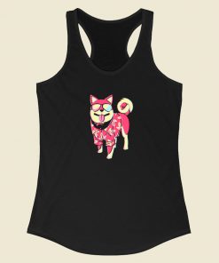 Cyberpunk Bartender Action Racerback Tank Top