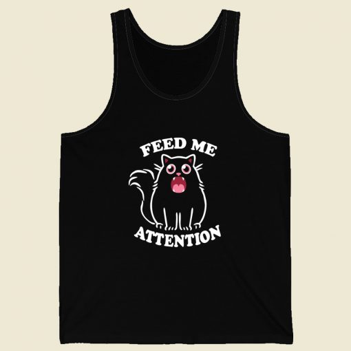 Kitty Feed Me Attention Tank Top