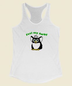 Feel My Furby Unisex Racerback Tank Top